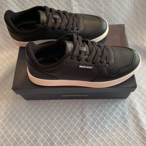 Bruno Marc Black Men's Casual Dress Sneakers Sz 10